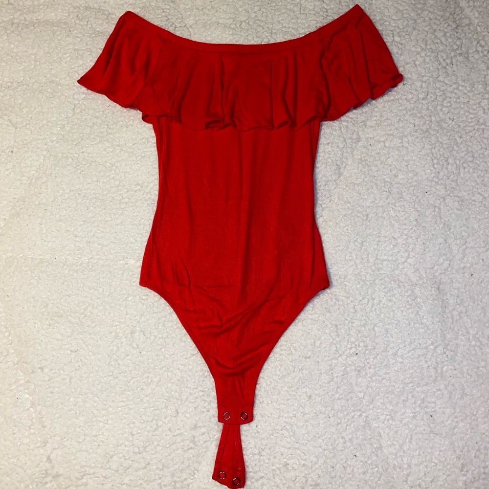 Red Bodysuit